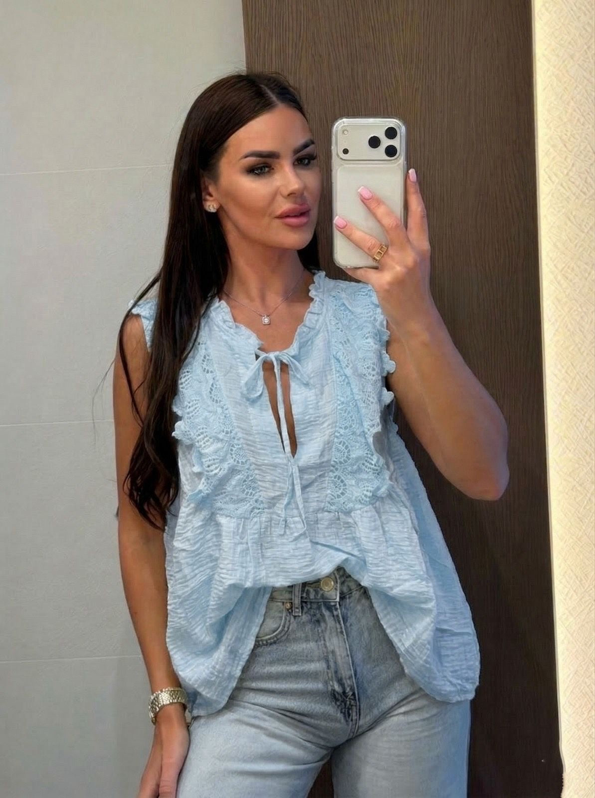 Blouse Lazare bleu