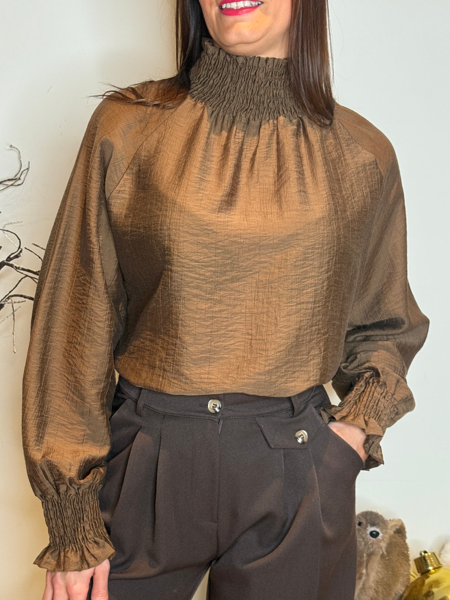 Blouse Juana bronze