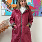 Veste Esmée bordeaux