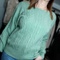 Pull Erine vert pistache