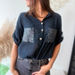 BLOUSE Anna noir