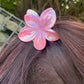 Pince fleur rose