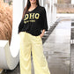 Pantalon Camila jaune