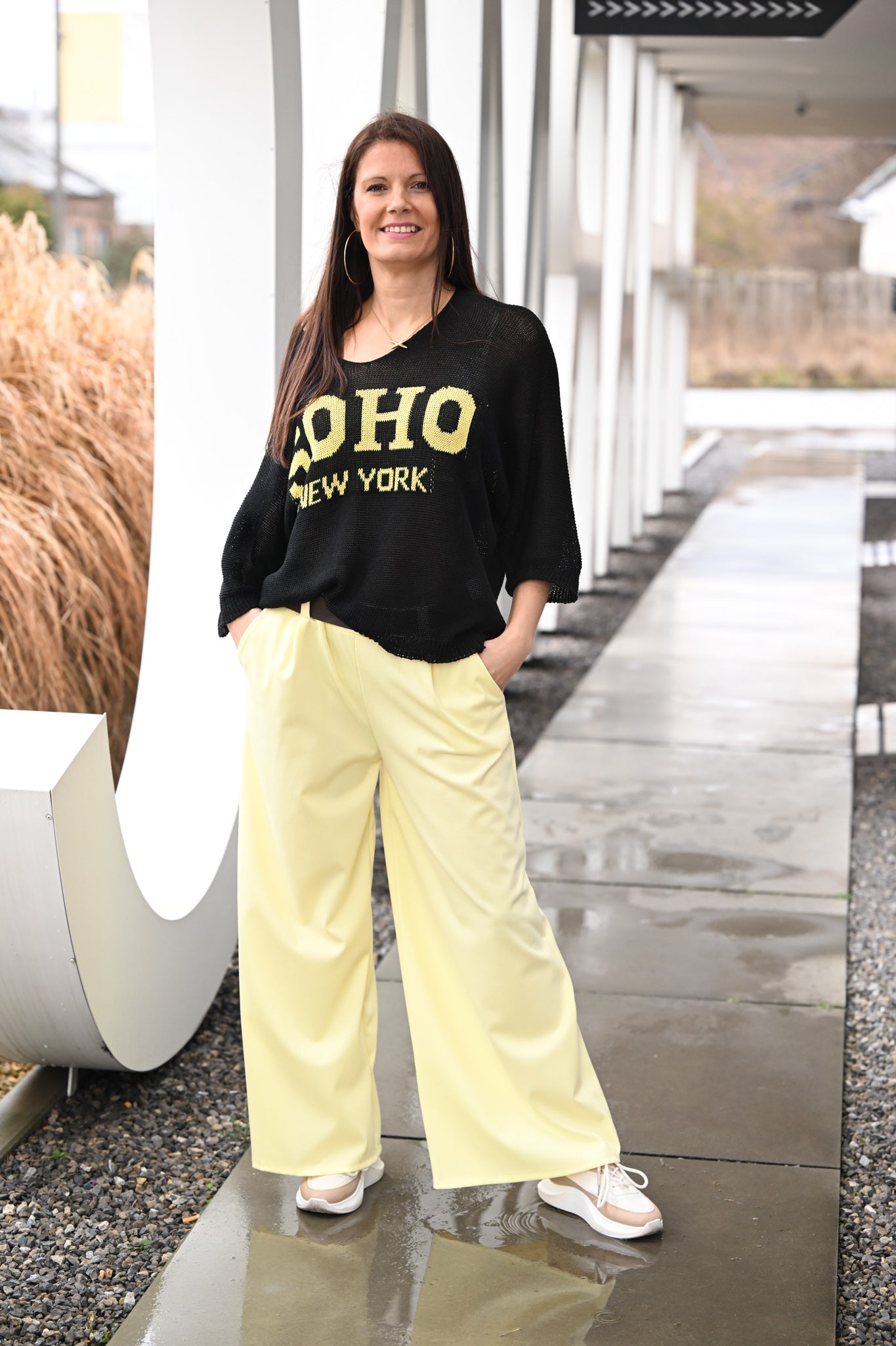 Pantalon Camila jaune