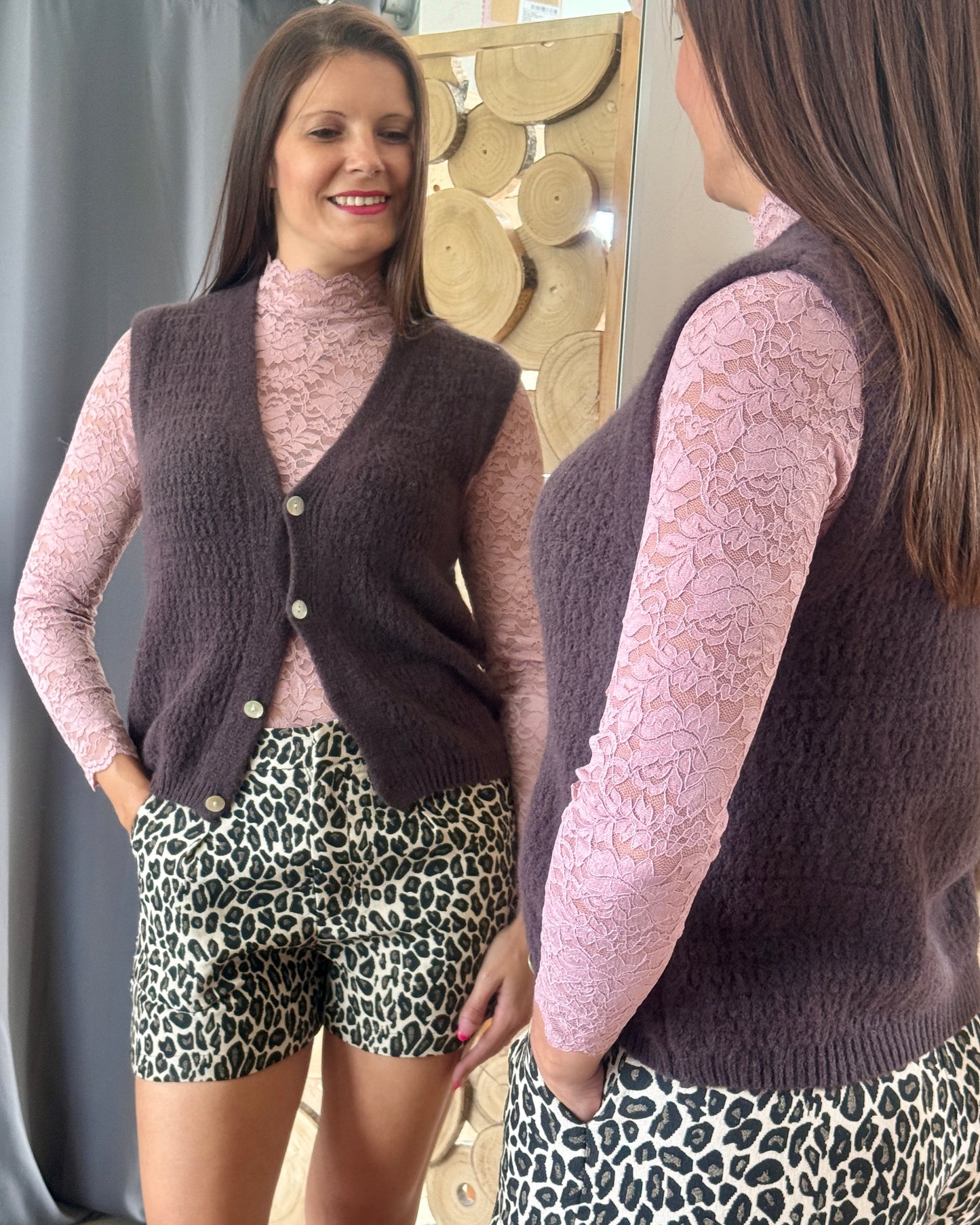 Débardeur Vittoria chocolat