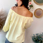 Blouse Elide jaune