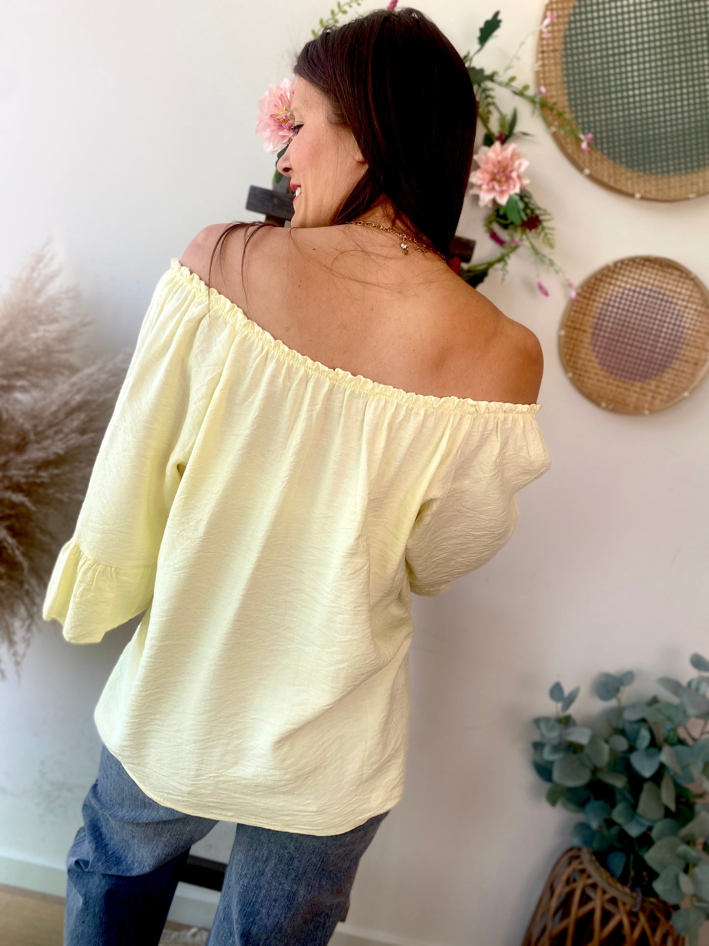 Blouse Elide jaune