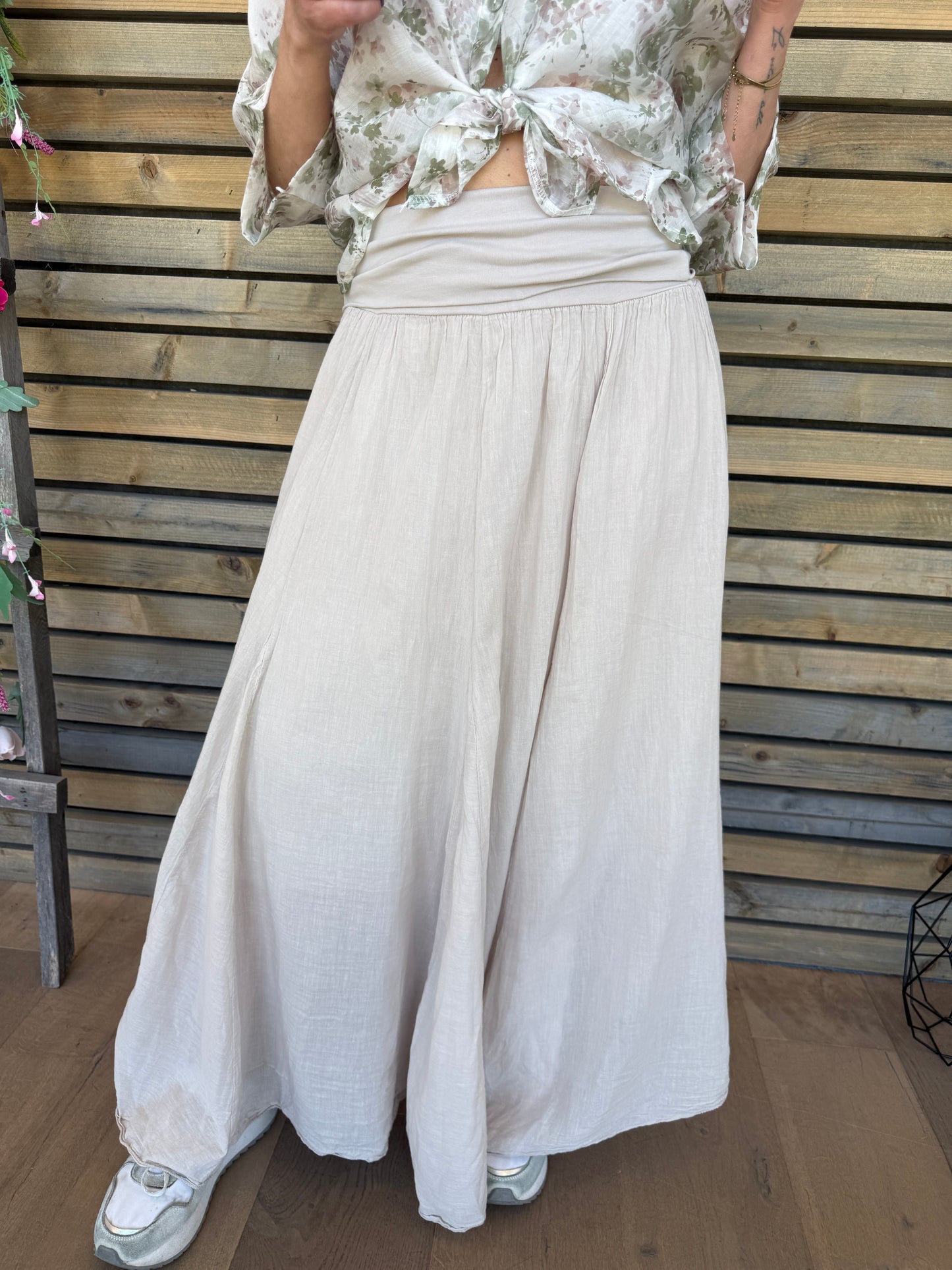 Jupe Floria beige