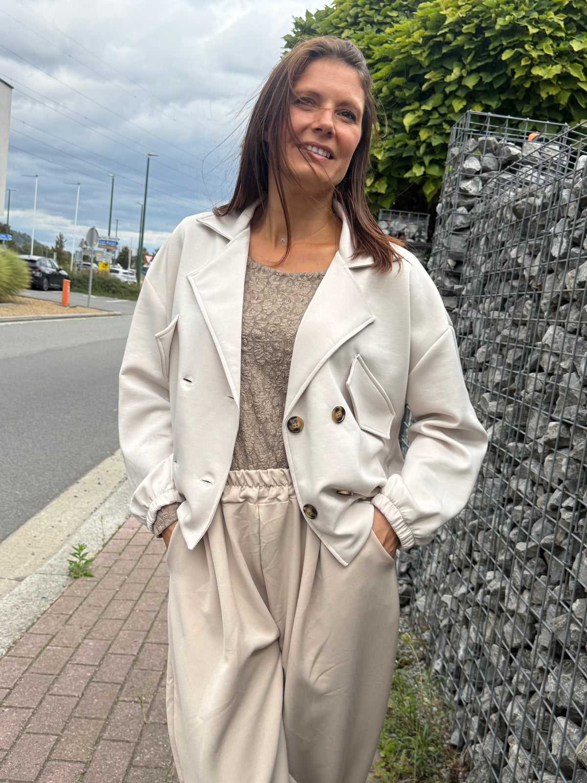 Veste Rachel écru