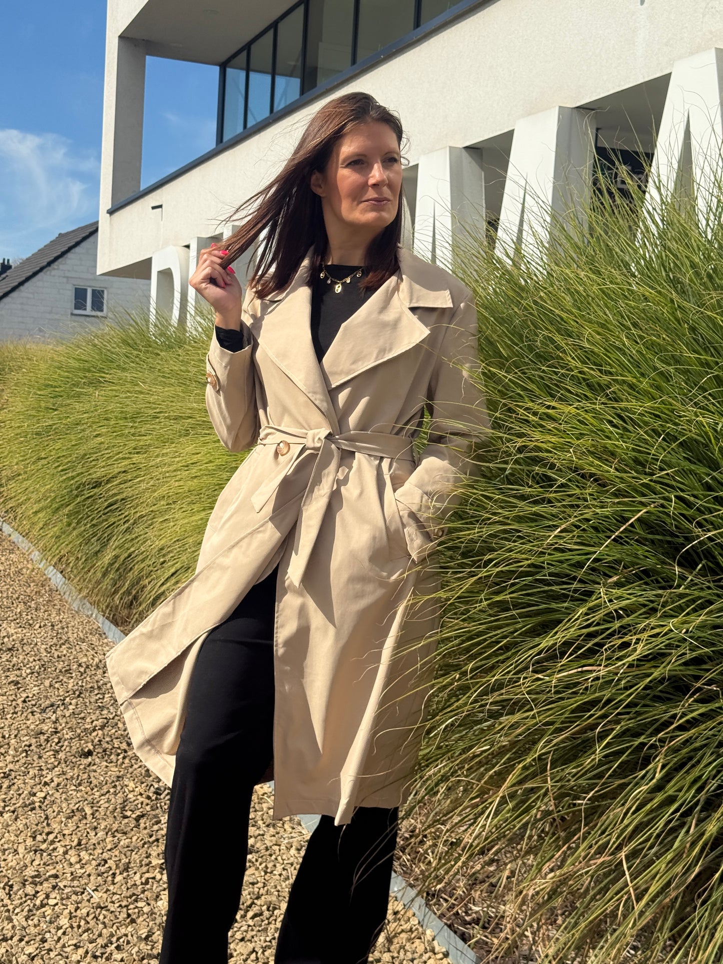 Trench Anaïs beige