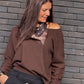 Pull Lilio chocolat