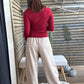 Sous pull Mélodie framboise