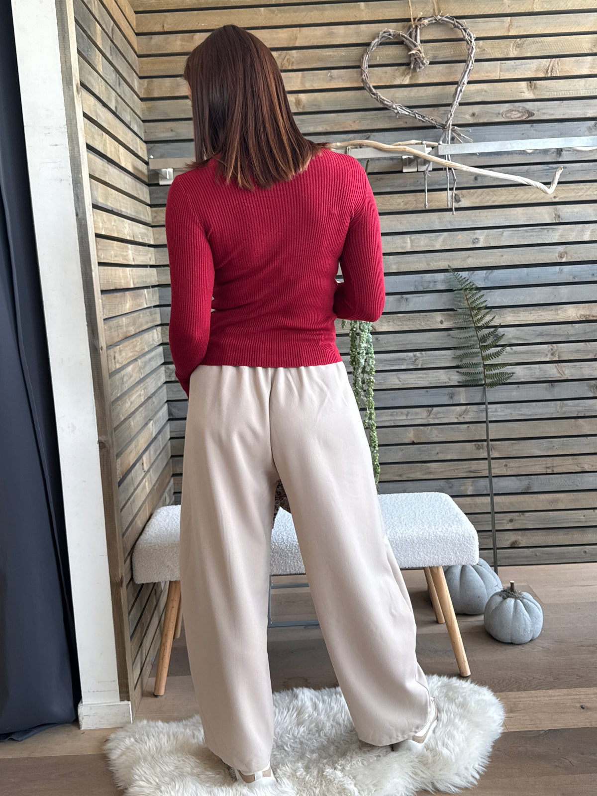 Sous pull Mélodie framboise