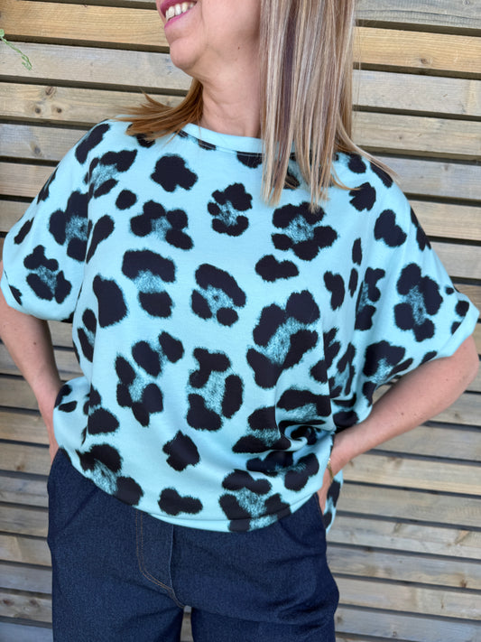 T-shirt Darla vert eau