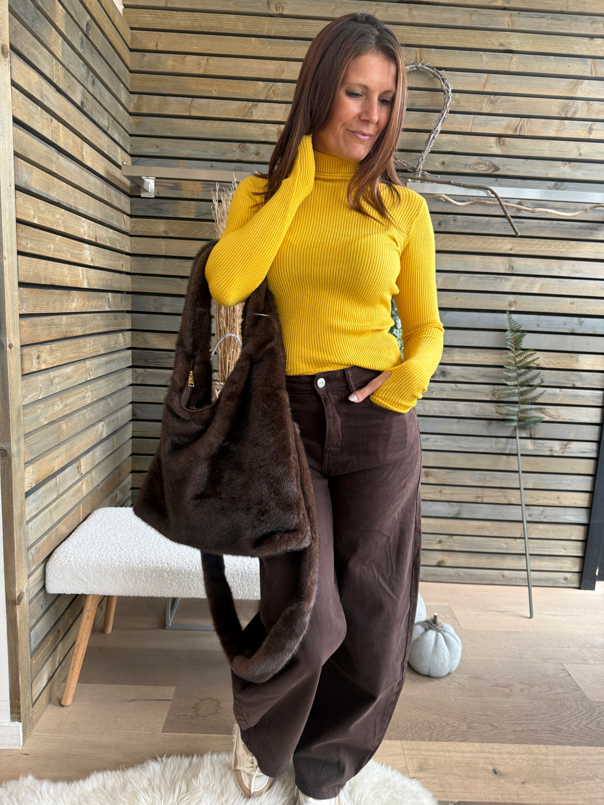 Sous pull Melodie moutarde