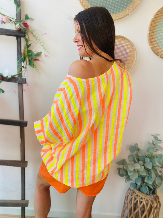 Blouse Stella orange