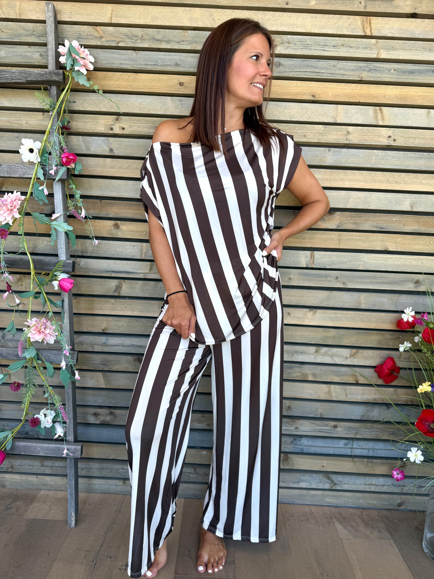 Blouse Mery marron