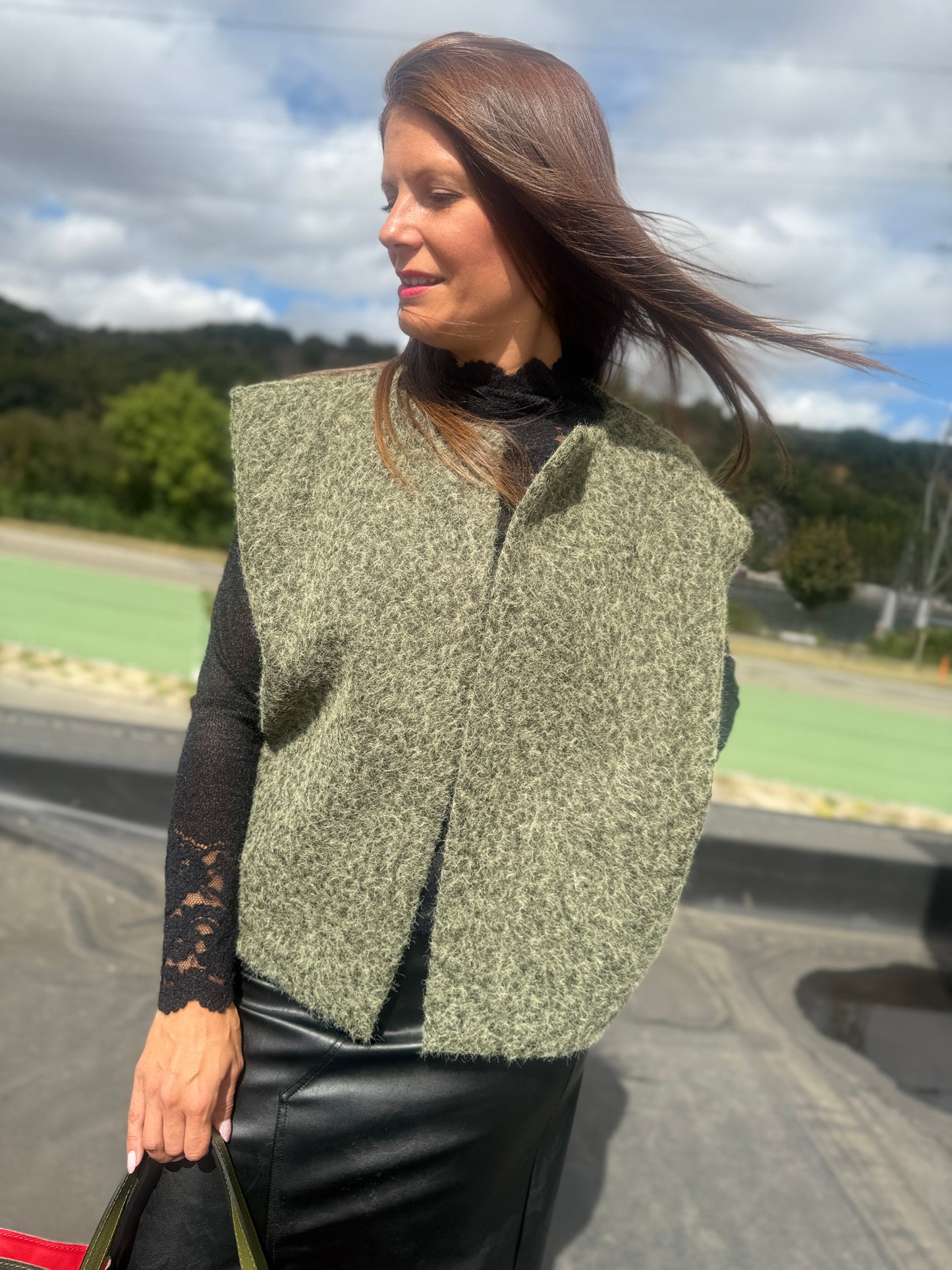 Gilet Manon kaki