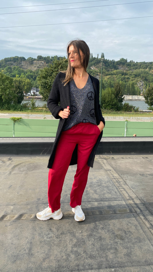 Pantalon Jessica CERISE