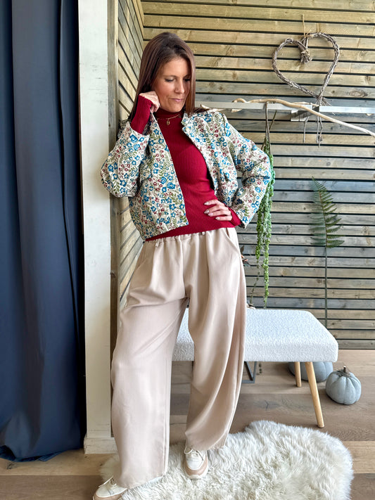 Pantalon Diana beige