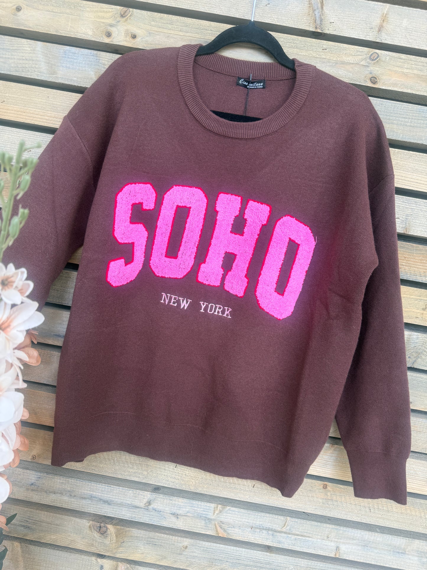 Pull Lizzy chocolat