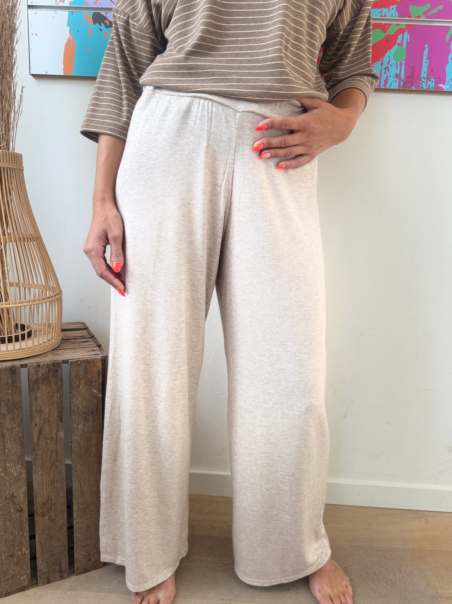 Pantalon Avery beige