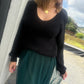 Pull Romina noir