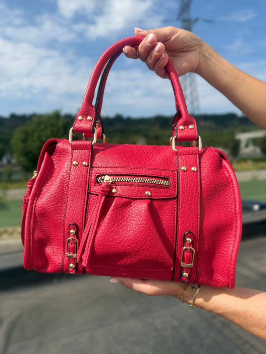 Sac Nadège rouge