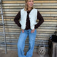 Gilet Shirley écru