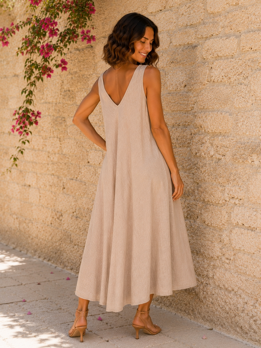 Robe Julietta camel