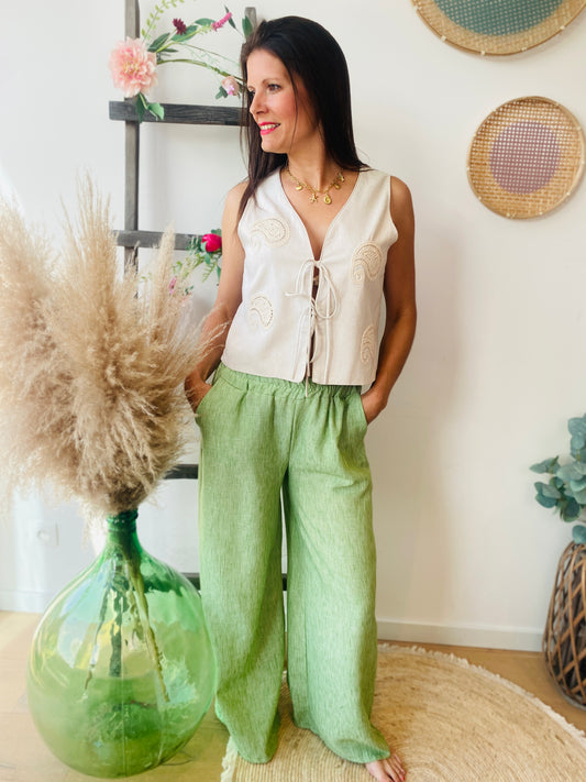 Pantalon Hugo vert