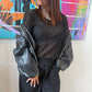 Blouse Caro noir