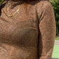 Blouse Léona choco