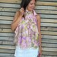 Blouse Eglantine rose