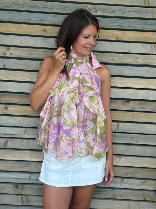 Blouse Eglantine rose