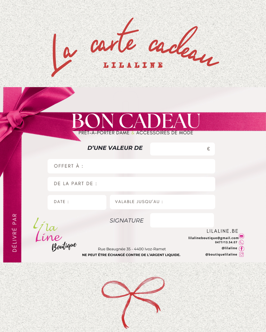 Carte cadeau