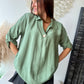 Blouse Célia kaki
