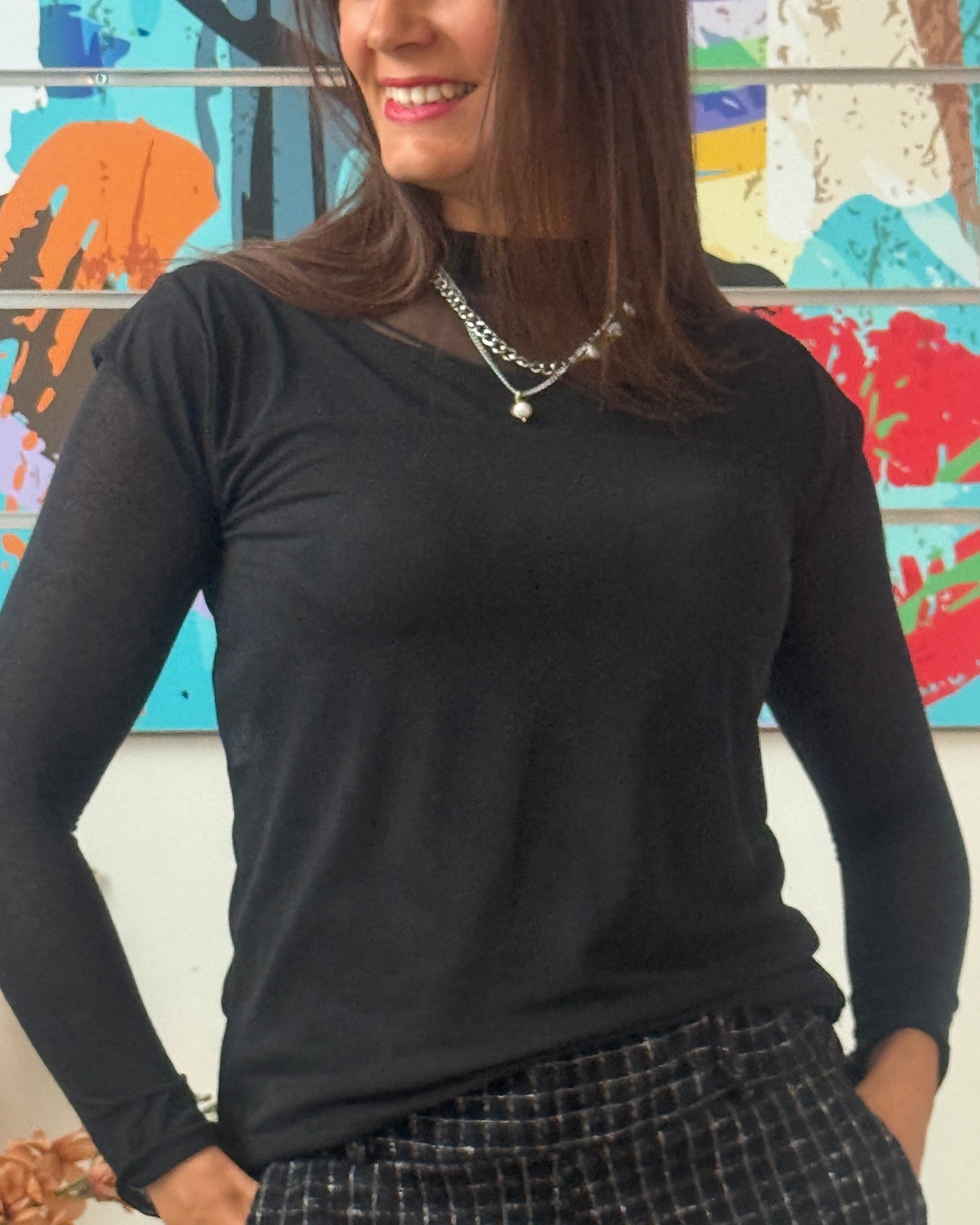 Blouse Théodora noire