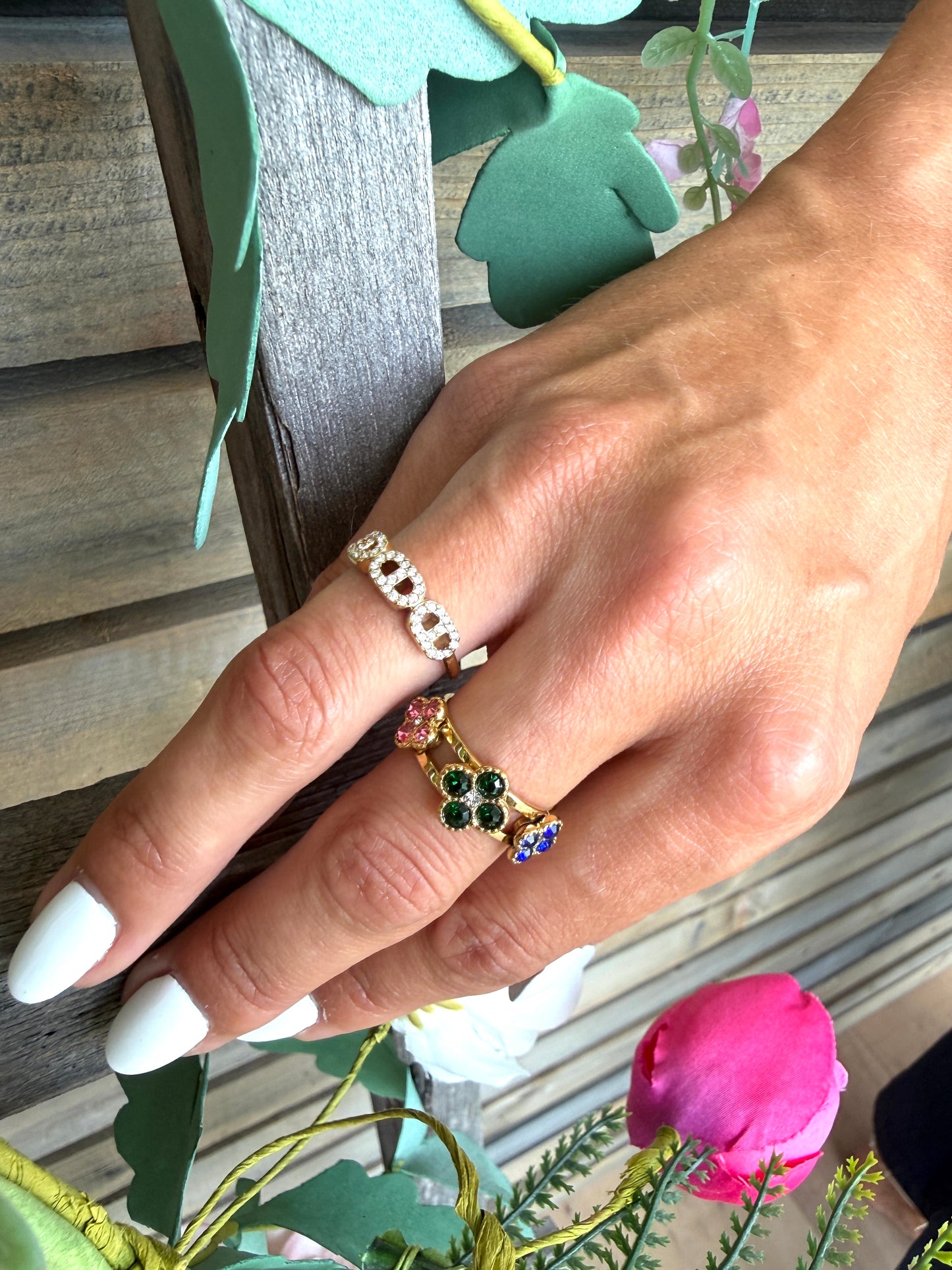 Bague Dolce bleue