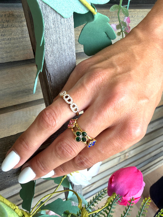 Bague Pia doré