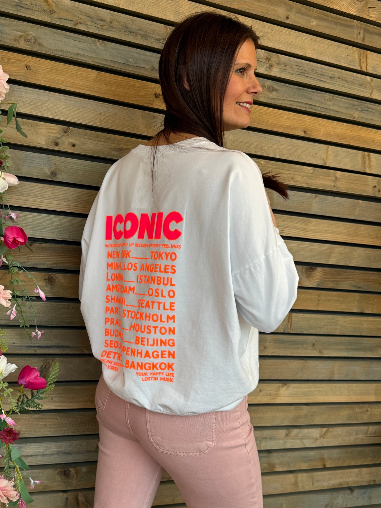 Sweat Iconic blanc