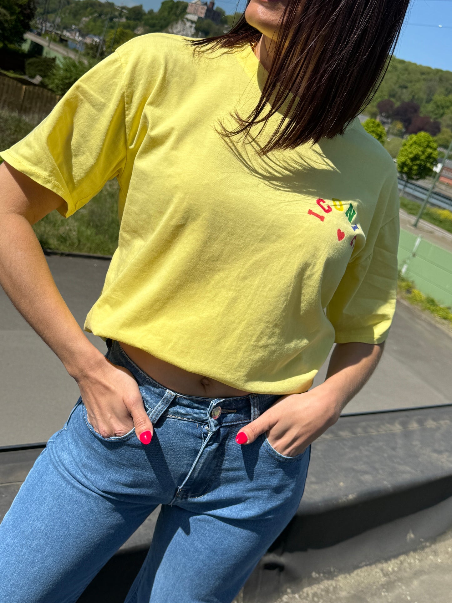 T-shirt Malika jaune