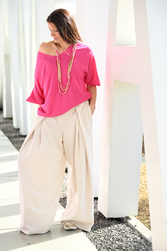 Blouse Sélène Fuschia