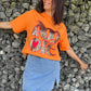 T-shirt Amore orange