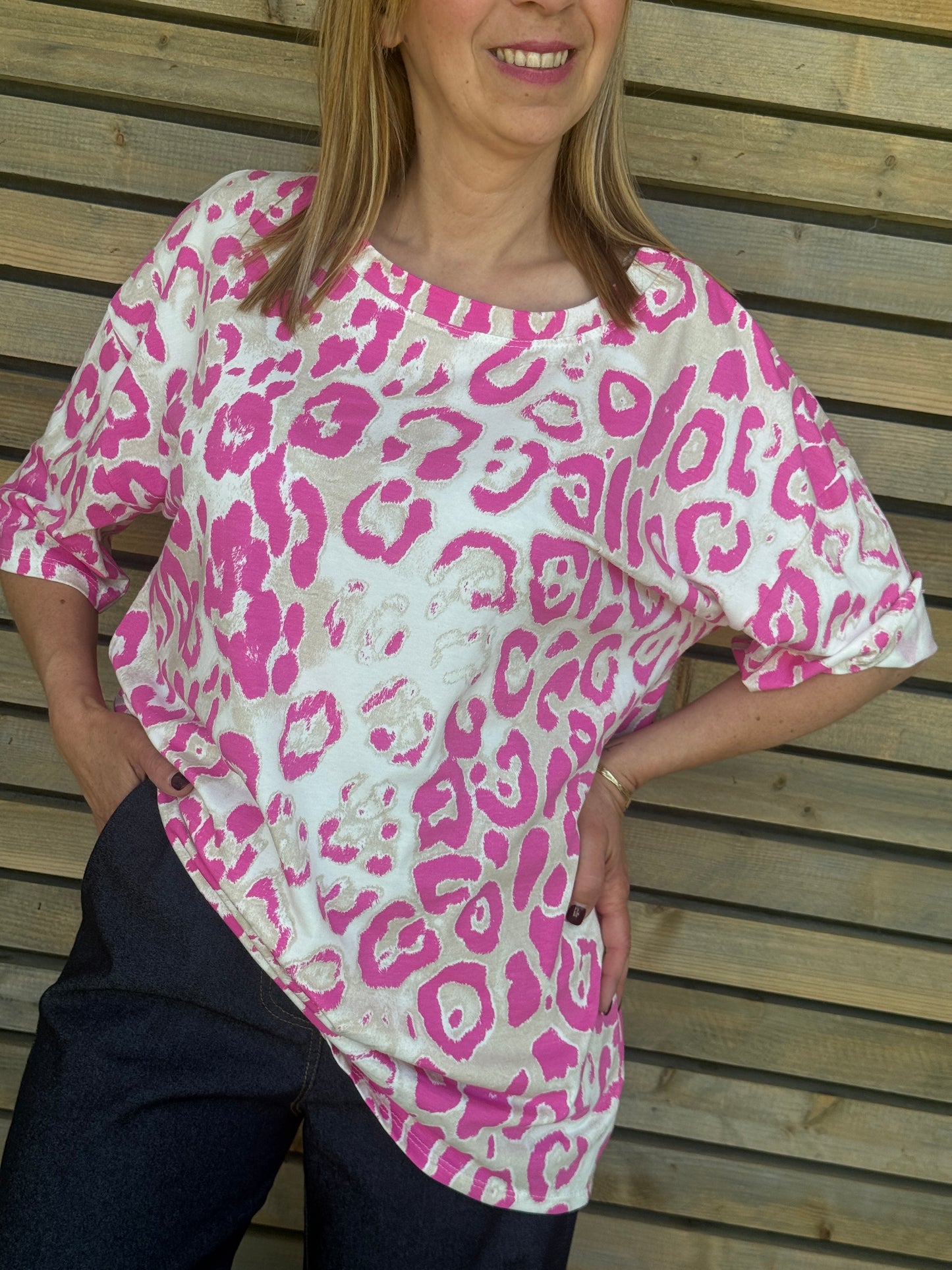 T-shirt Eliana fuchsia