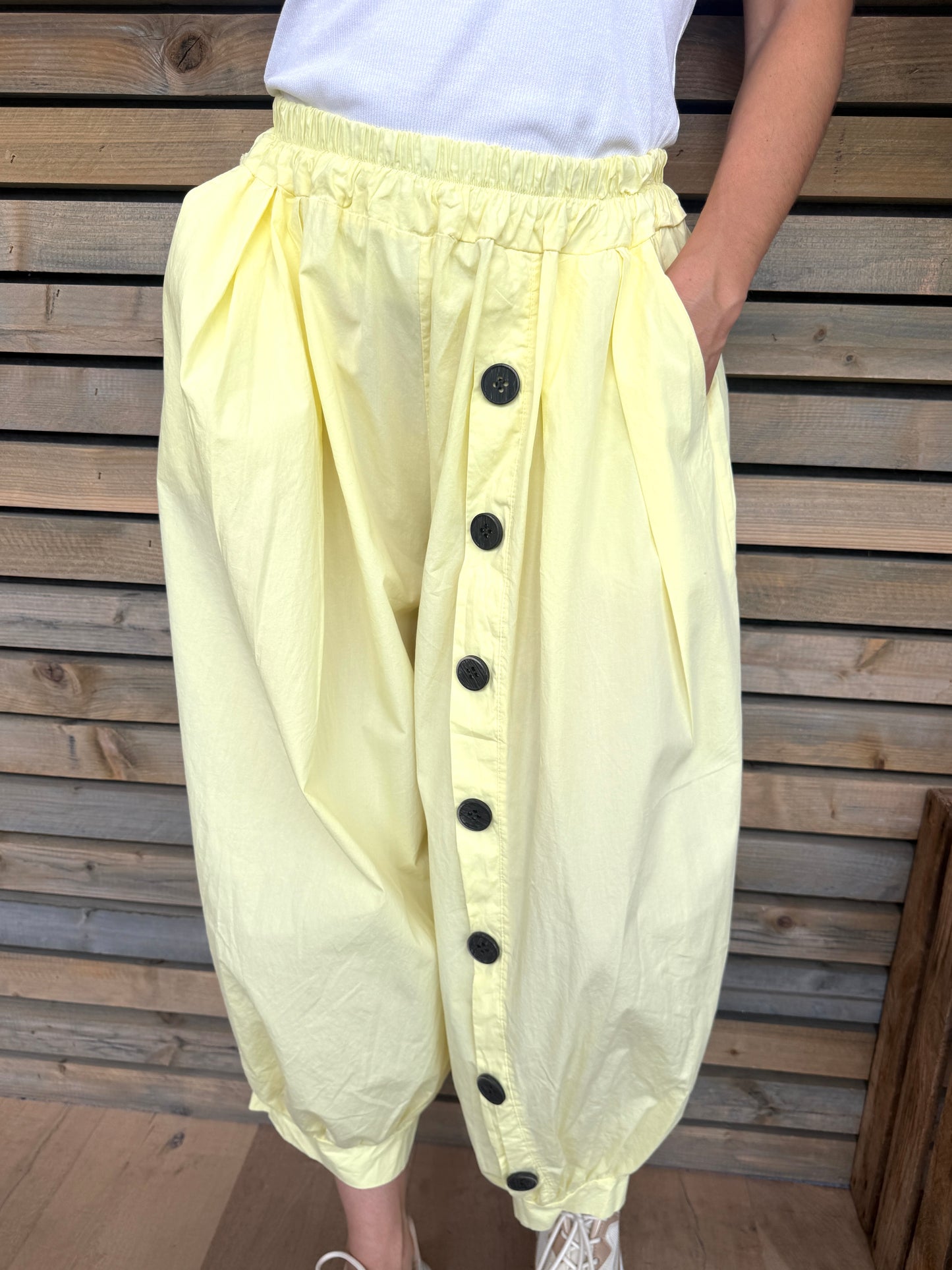 Pantalon Gaspard jaune
