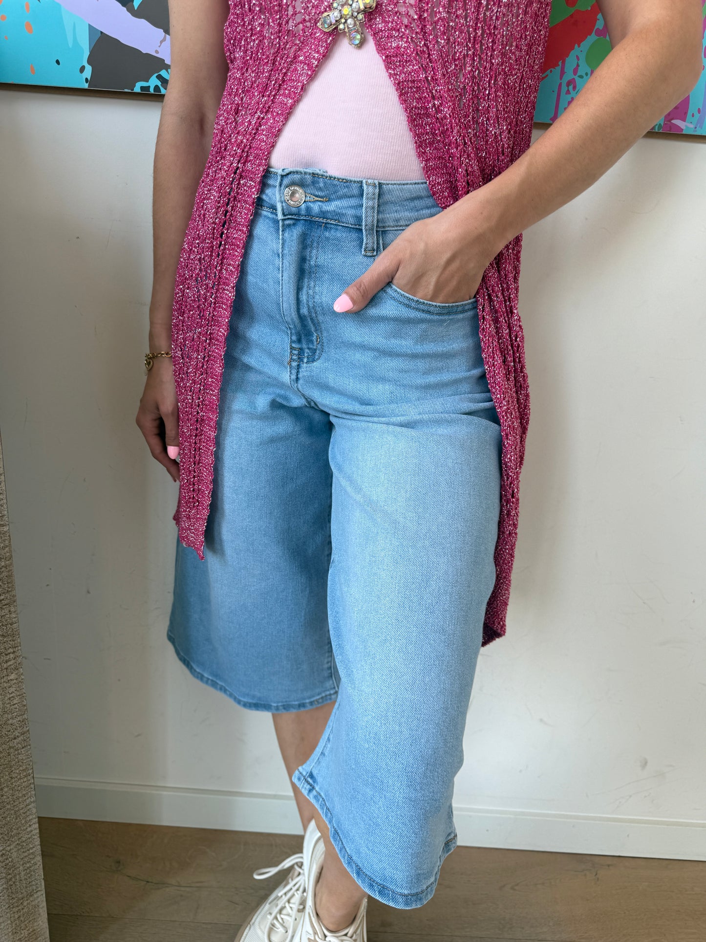 Jeans bermuda Océane
