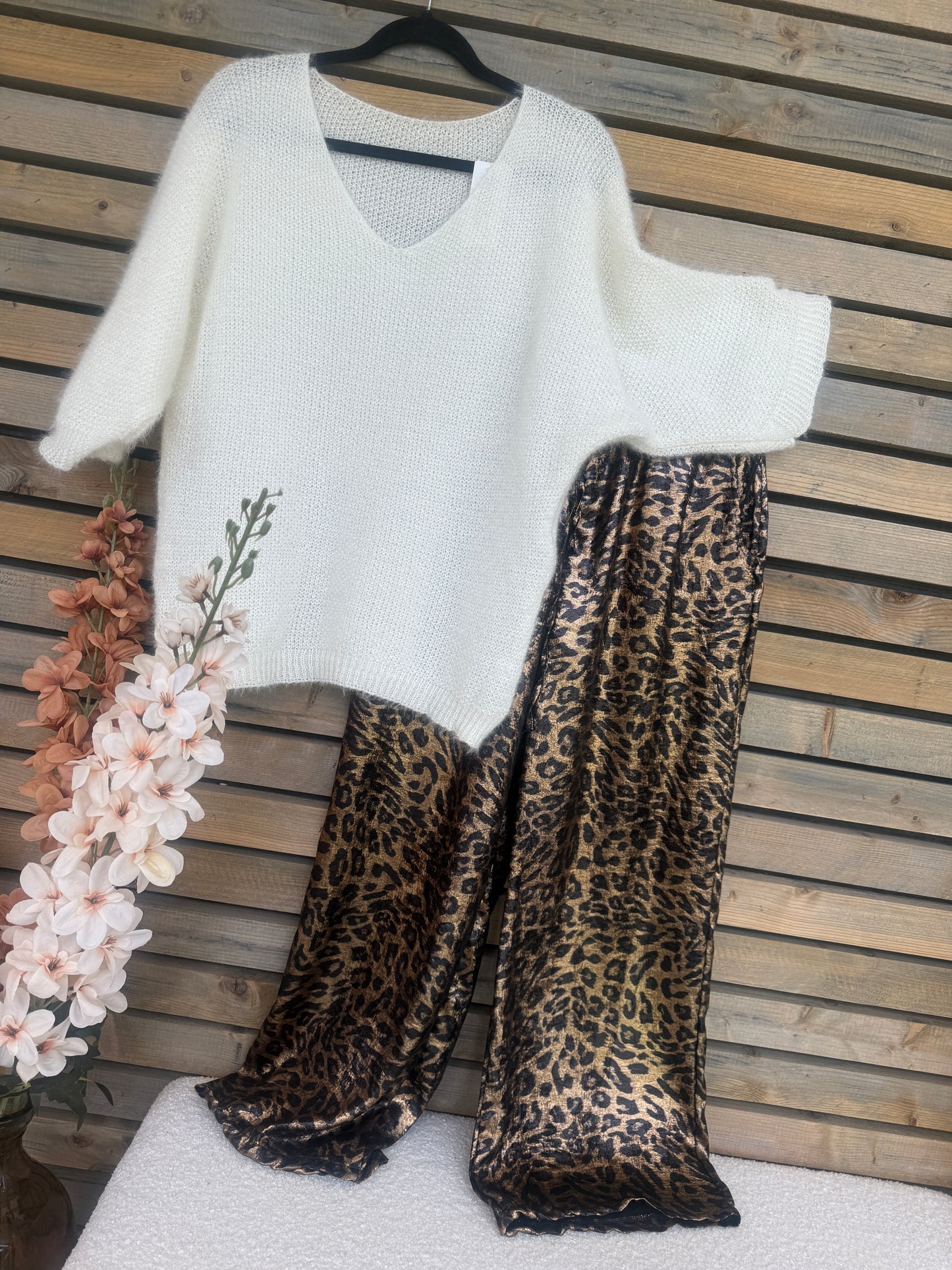 Pull Aya blanc cassé