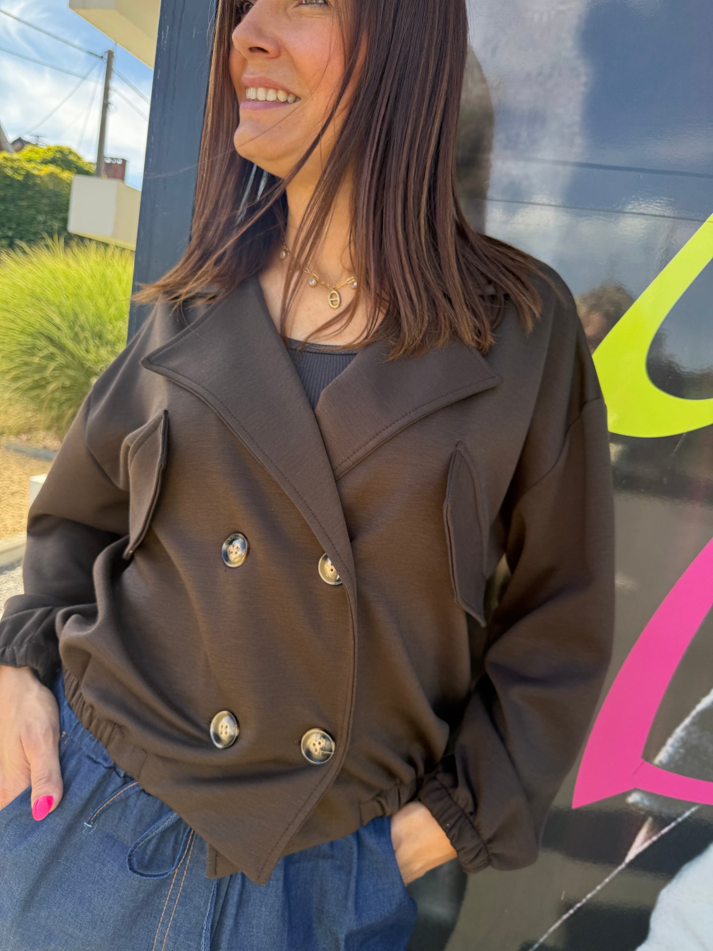 Veste Rachel chocolat