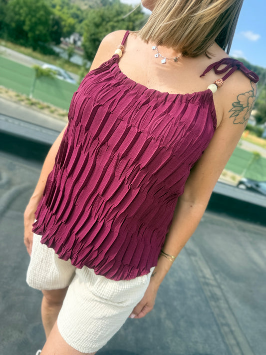 Top Alice Aubergine
